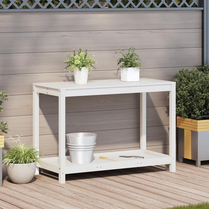 Produktbild vidaXL Pflanztisch mit Ablage