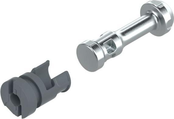 Blum Fixation frontale haute Merivobox pour railing, BOXCAP, BOXCOVER (2 pcs.)