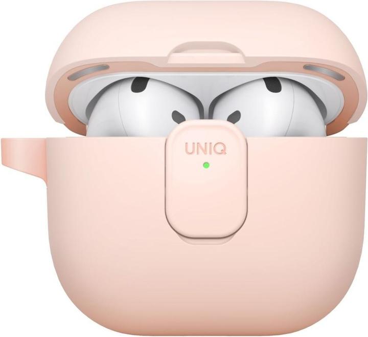 Actual product image Uniq Case Clyde for AirPods 4 Lock Case pink (Headphone sleeve)