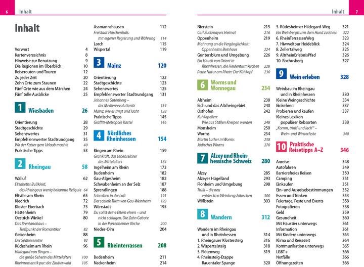 Produktbild Reiseführer Rheinhessen, Rheingau (Deutsch, Günter Schenk, 2022)