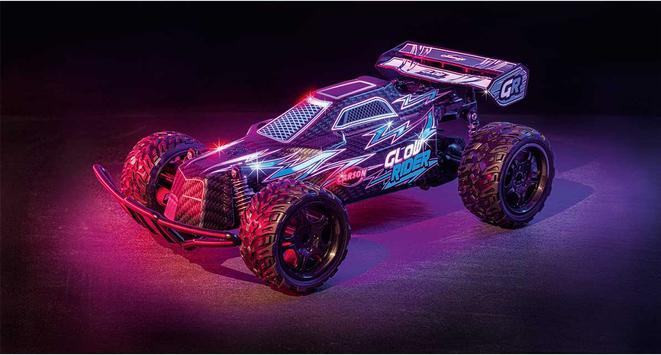 Immagine prodotto Carson 1:12 Glow Rider 2.4GHz 100% RTR blau (RTR pronto all'uso)