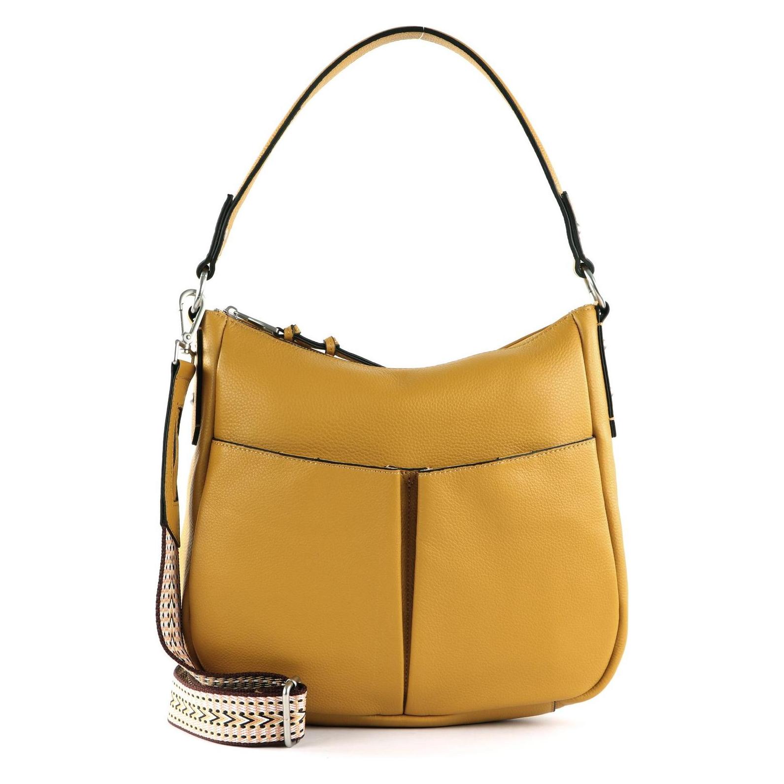 FredsBruder, Damen, Handtasche, Bloomfield Hobo, Gelb
