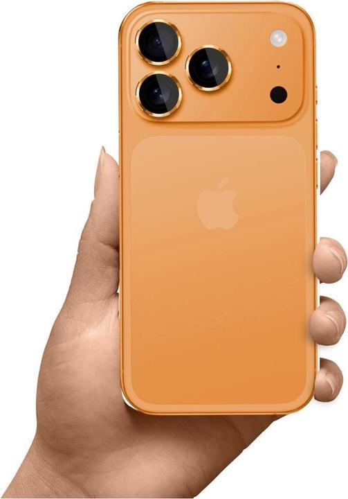 Image du produit 3MK - Lens Protection - iPhone 17 Pro - Orange (1 pièce(s), Apple iPhone 17 Pro Max, Apple iPhone 17 Pro)