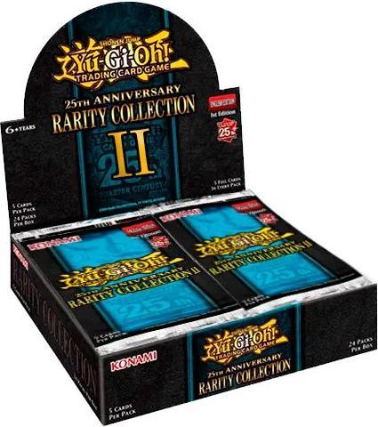 Actual product image Yu-Gi-Oh ! 25th Anniversary Rarity Collection II (English, Booster display)