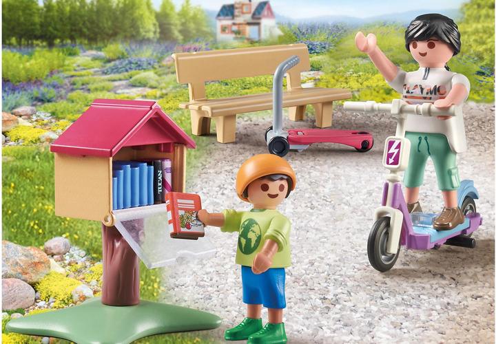 Actual product image Playmobil Book swap for bookworms (71511, Playmobil My Life)