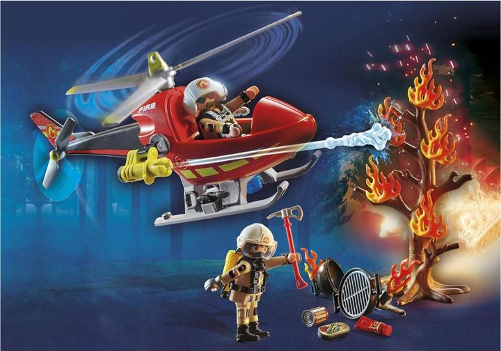 Immagine prodotto Playmobil Elicottero dei vigili del fuoco (71195, Playmobil Città d'azione)