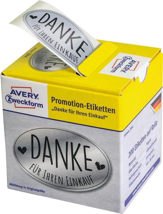 Actual product image Avery Promotional Sticker Thank You for Your Purchase