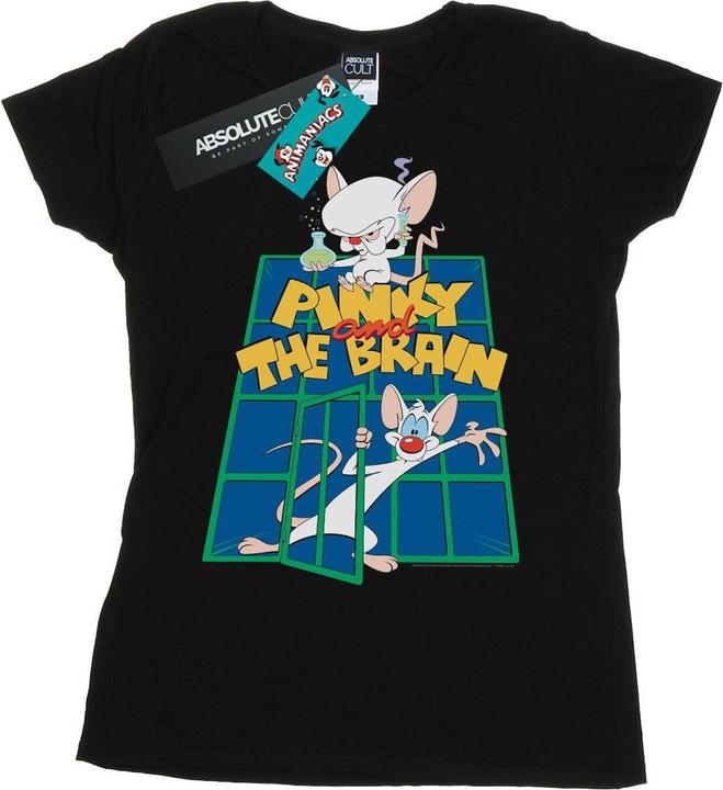 Immagine prodotto Universal Textiles Pinky And The Brain Laboratory Maglietta Donna (XXL)