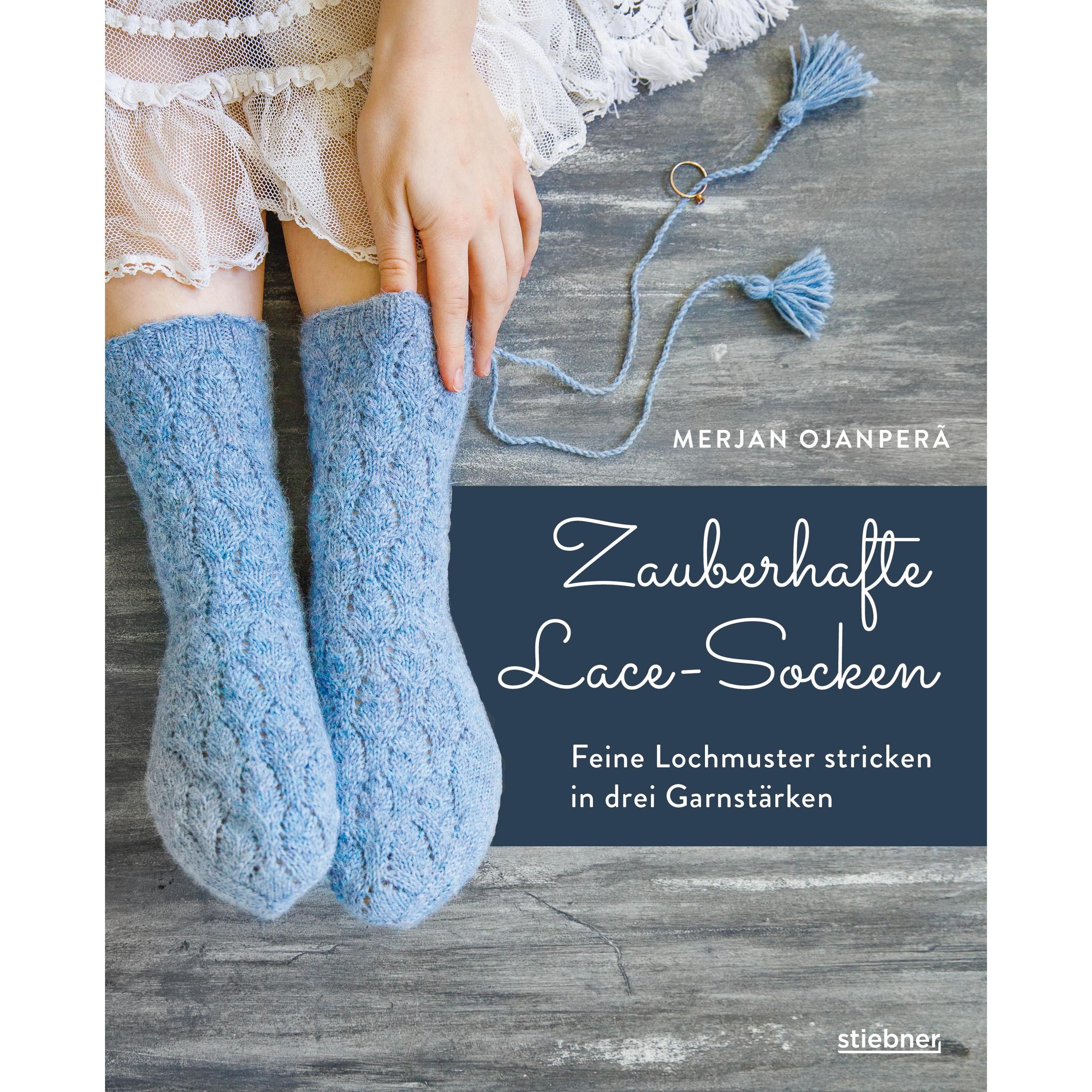 Thumbnail - Zauberhafte Lace-Socken, Ratgeber von Merja Ojanperä