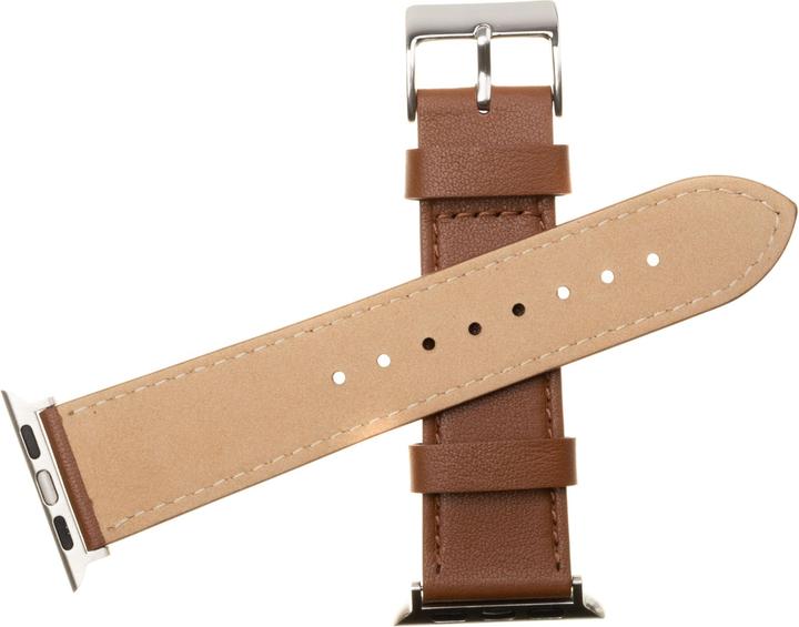 Produktbild Fixed Lederarmband für Apple Watch 42/44/45/49 mm, braun (Leder)