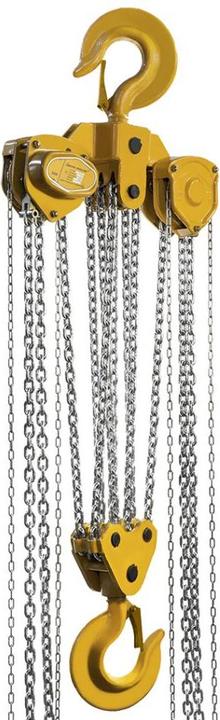 Produktbild Delta DY.0.04420010 GELB - Handkettenzug - 20 Tonnen - mit 10 Meter Hubhöhe