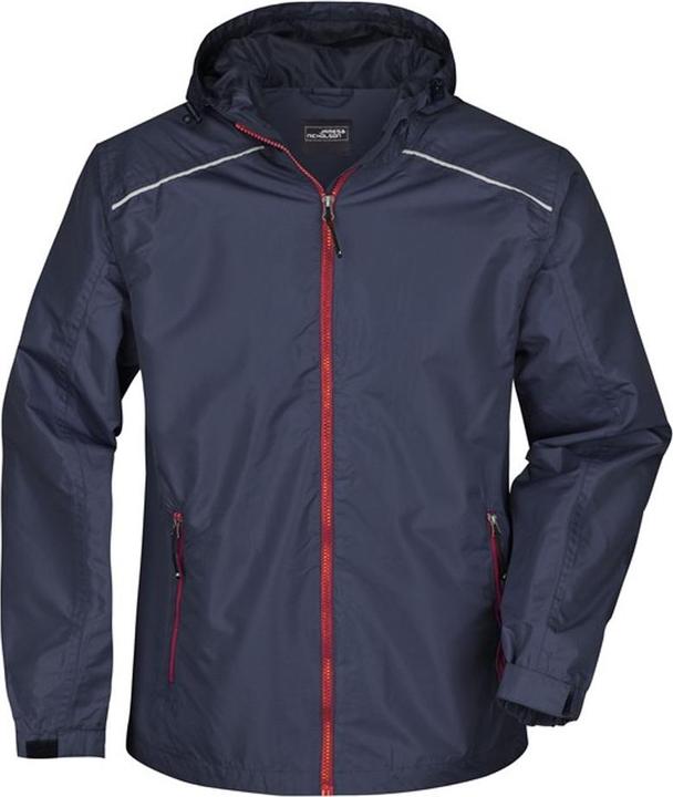 Actual product image James & Nicholson Mens Waterproof Jacket (M)