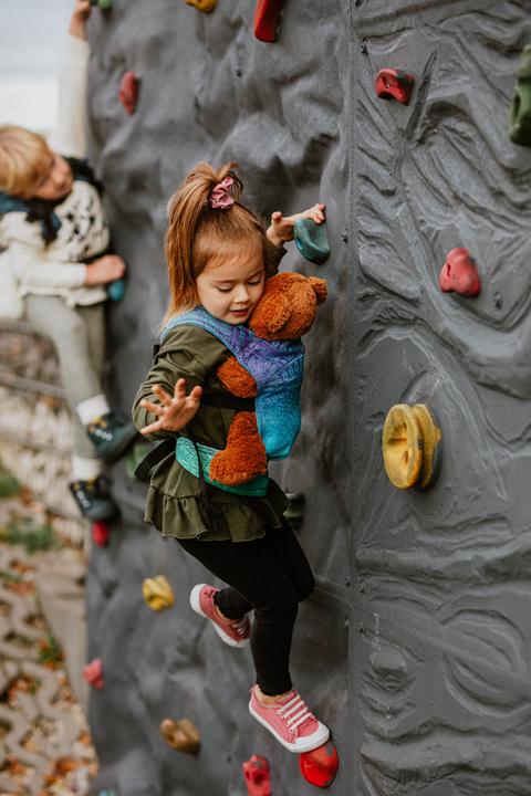 Produktbild Lennylamb Puppentrage - Peacock’S Tail - Fantasy