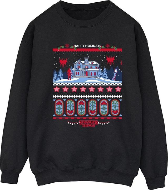 Produktbild Netflix Stranger Things Fair Isle Sweatshirt (S)
