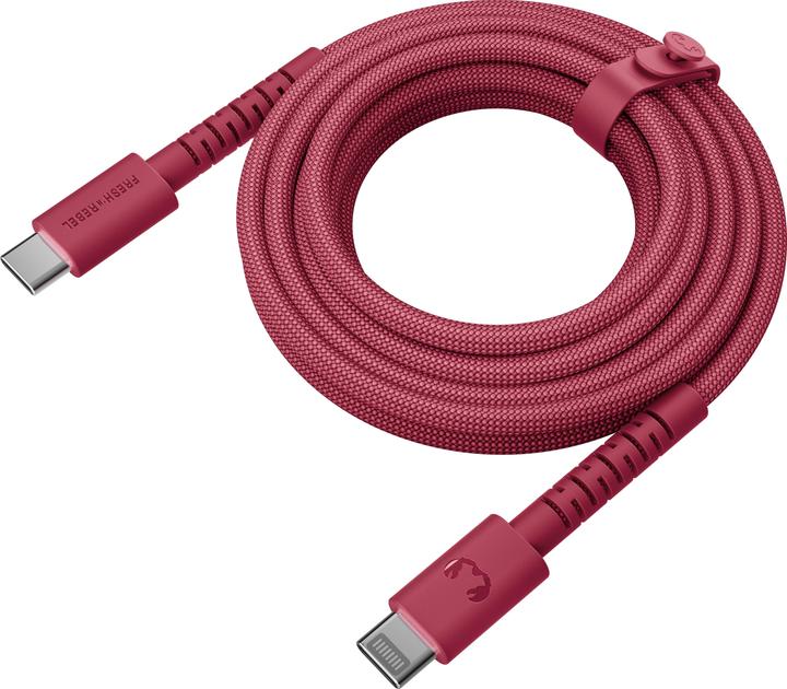 Image du produit Fresh'N Rebel Fresh 'n Rebel USB-C to USB-C Berry Red (2 m, 100 W)