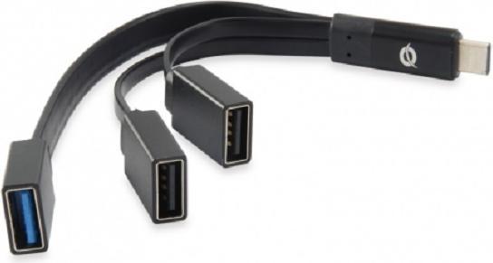 Produktbild Conceptronic Hubbies (USB-C, 3 Ports)