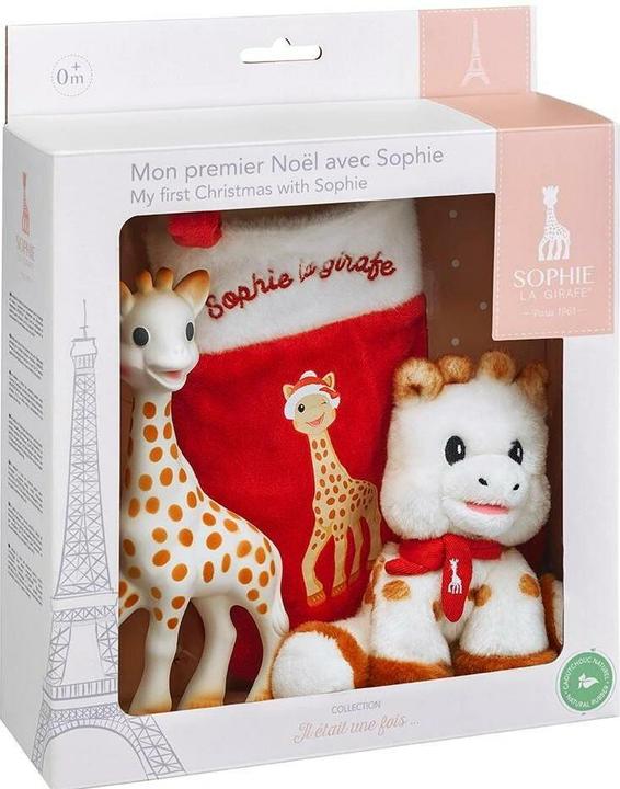 Actual product image Sophie de Giraf baby's eerste kerstmis set (0 Months)