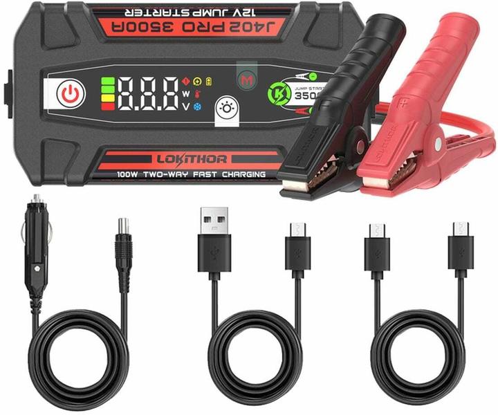Produktbild Lokithor Starterbatterie (3500 A, 7400 mAh)