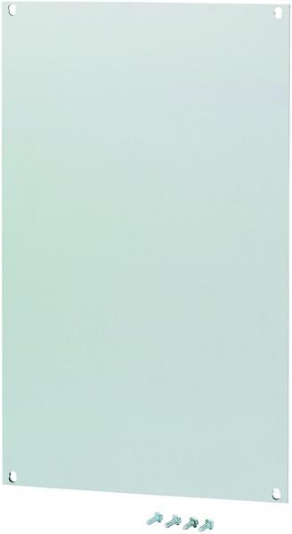 Actual product image Hager HAG FL429A Orion mounting plate,insulating material,800x600 x5mm (Terminal strips)