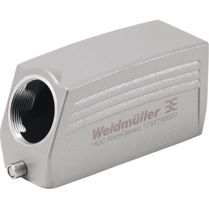 Weidmüller Tüllengehäuse Längsbügel Alu IP66 1787790000, Elektronikkabel + Stecker, Grau