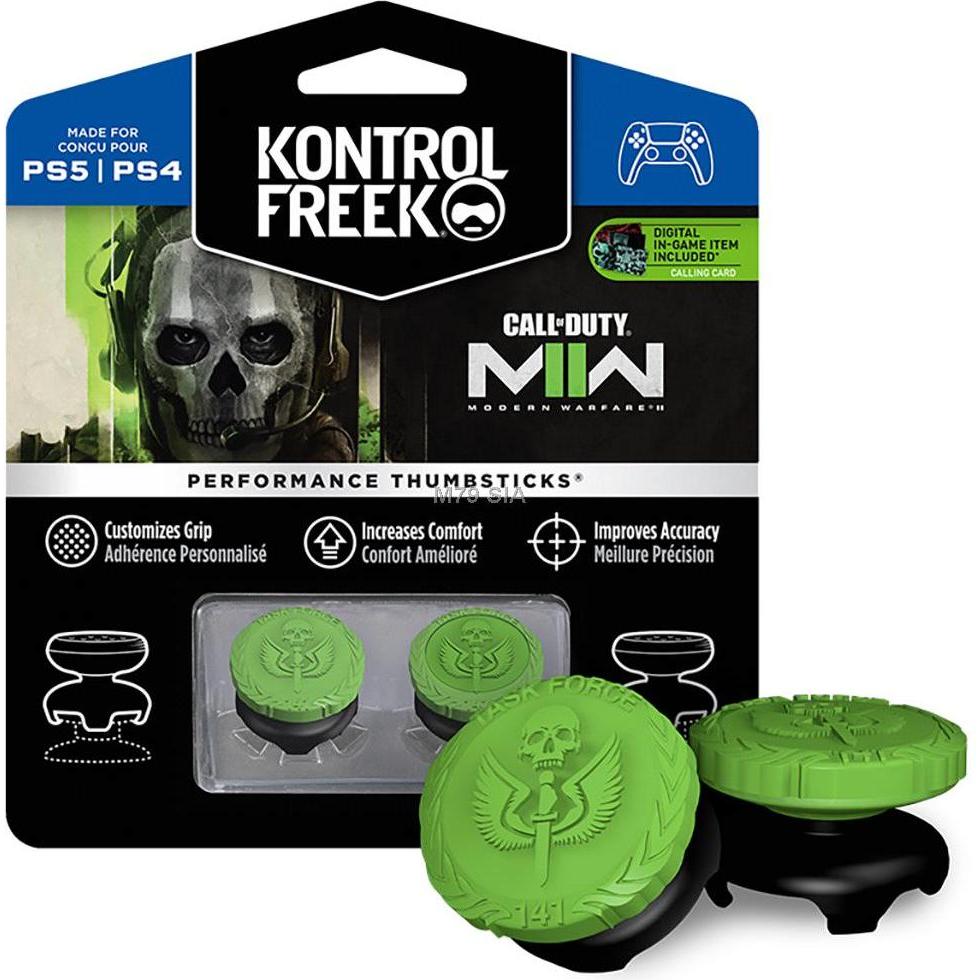KontrolFreek Call Of Duty: Modern Warfare II PS4 PS5 2 gab. - Apvalks pogam (PS4, PS5), Accessori per controller gaming, Verde
