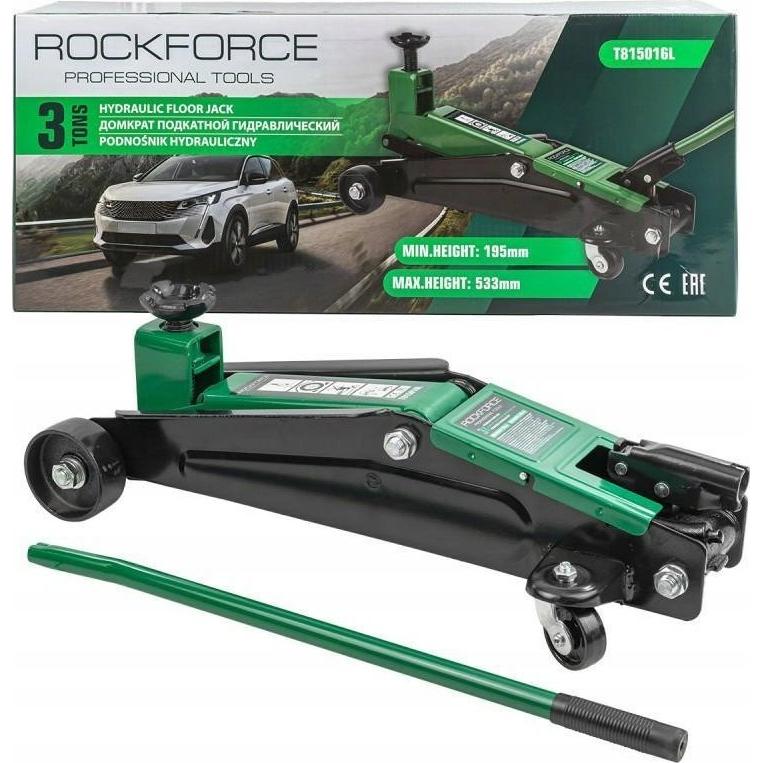Rockforce, Accessori per macchinari da giardino, Podnośnik idraulico 3t