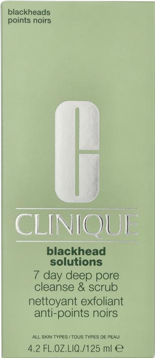 Actual product image Clinique Blackhead Solutions (Cleansing scrub, 125 ml)