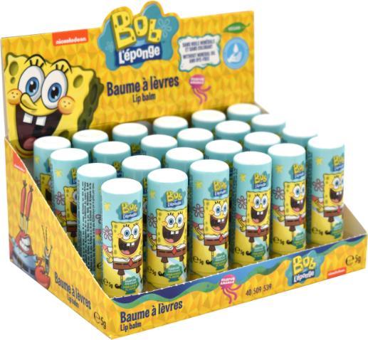 Immagine prodotto Sombo Espositore per bastoncini di cura di SpongeBob (Stick per la cura delle labbra)