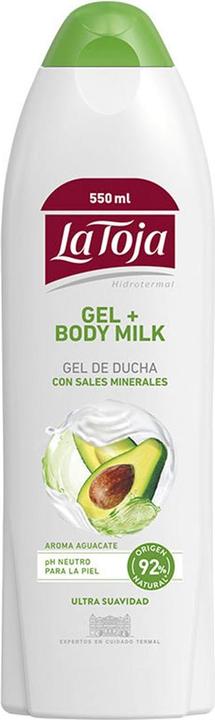 La Toja AGUACATE gel + crema ducha 550 ml (550 ml)