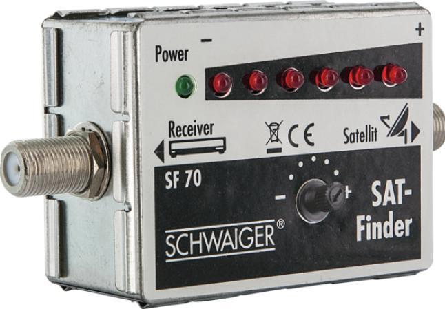 Produktbild Schwaiger Sat-Campinganlage Set 1TN Single LNB Stativ (32.60 dB)