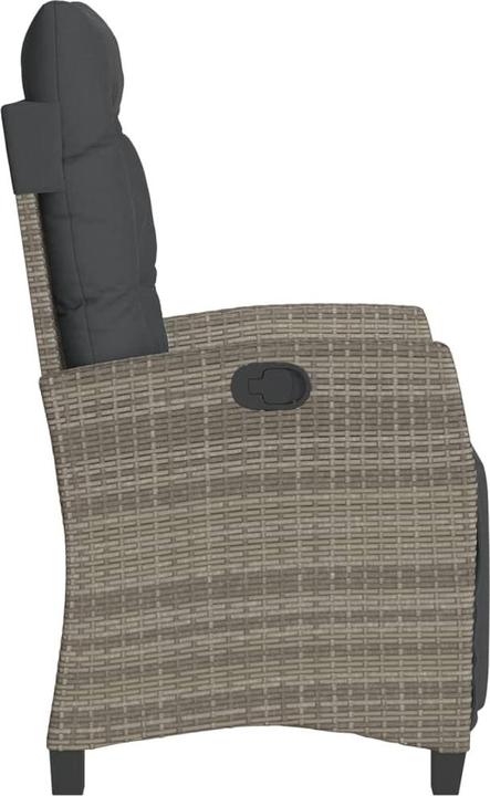 Produktbild vidaXL Gartensessel mit Fussteil Verstellbar