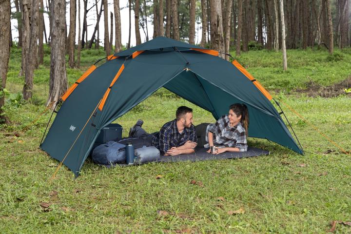 Actual product image Bestway Tent Polyester 2 Entrances 2 Exits 70/210/70x240x138 cm Camping 68142 (4.81 kg, 4 persons)