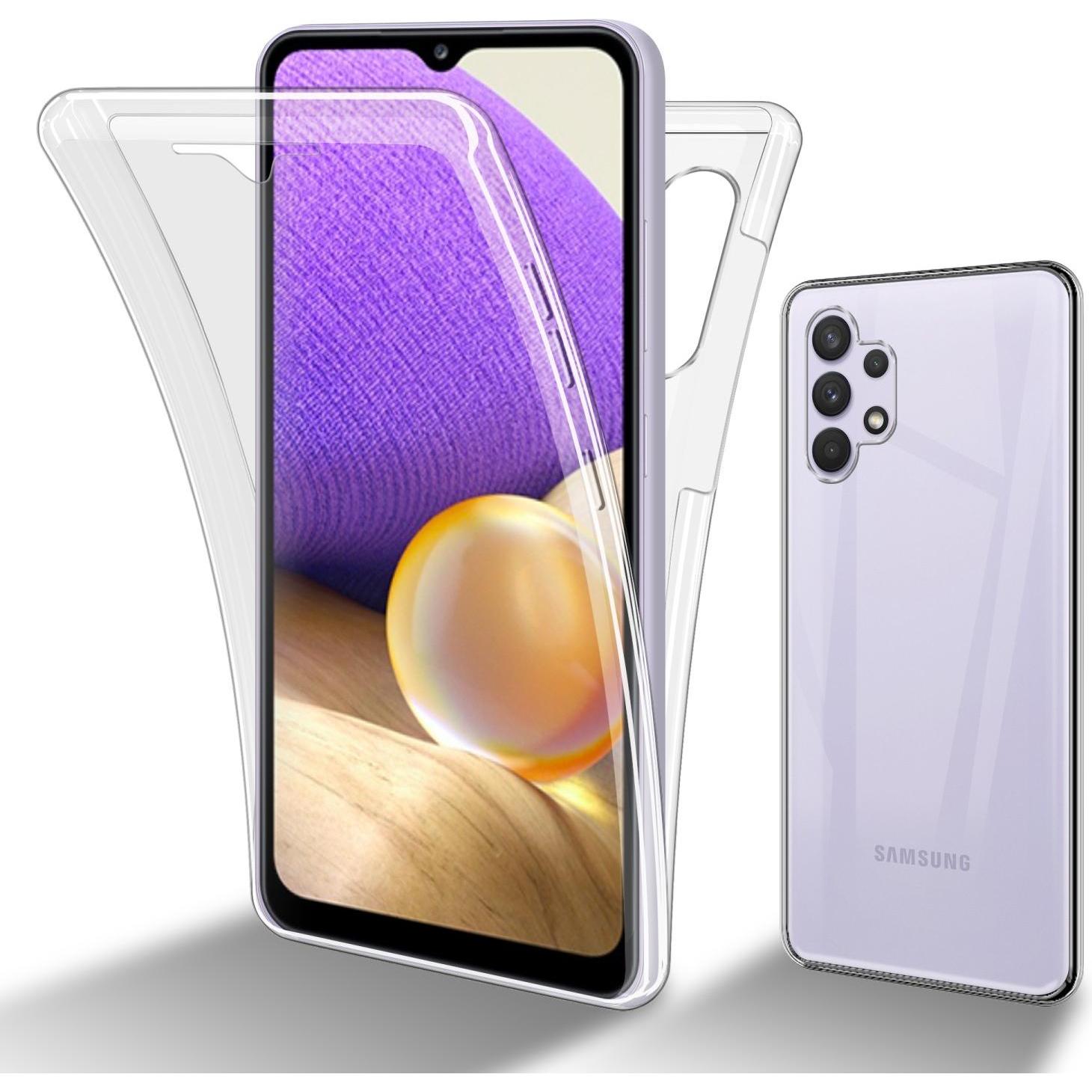 Cadorabo TPU 360 Grad Case Hülle (Samsung Galaxy A33 5G), Smartphone Hülle, Transparent