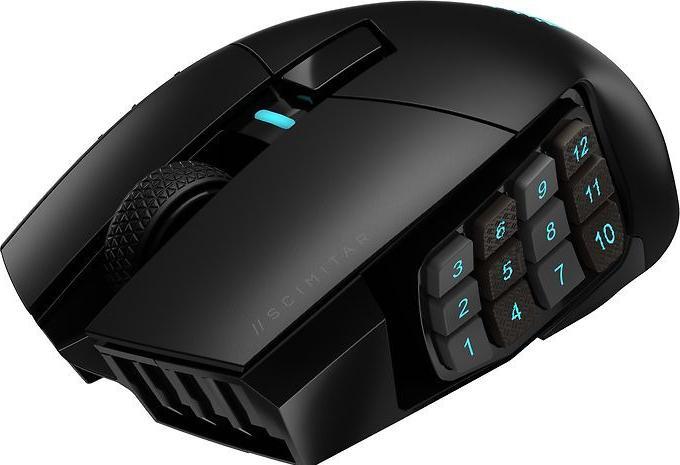 Immagine prodotto Upcycle it Scimitar Elite Wireless Gaming Mouse, black (Cablato, Senza fili)