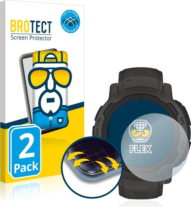 Productafbeelding BROTECT Volledig bedekkende screen protector (Instinct 2)