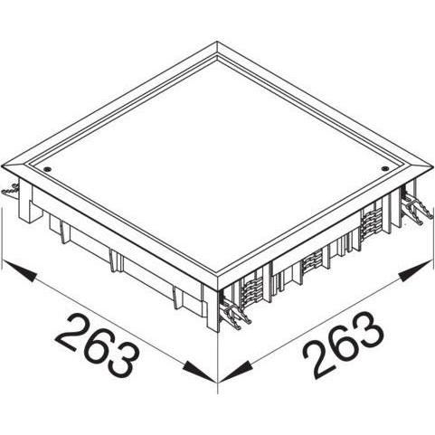 Thumbnail - Hager, Zubehör Elektroinstallation, VDQ12129005