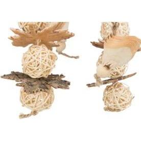 Thumbnail - Trixie Natural toy, bamboo/rattan/wood, 31 cm, Vogelheimeinrichtung