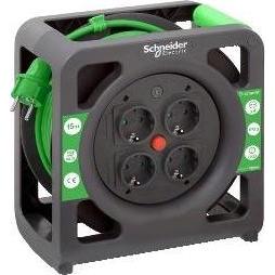 Schneider, Avvolgicavi, AVVOLGICAVO 15M 3X1 IP20
