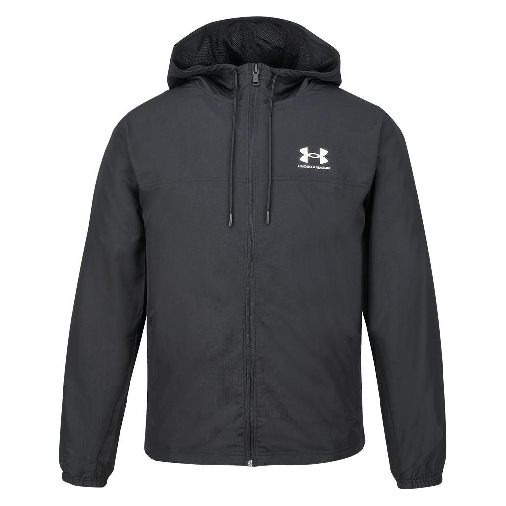 Under Armour, Mannen, Hardloopjack, Rival Wvn Windbreaker - 67079 (Xl), Zwart, Xl