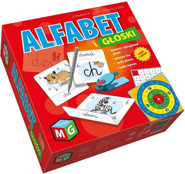 Multigra Lernpuzzlespiel mit Alphabet und Lauten GR0287