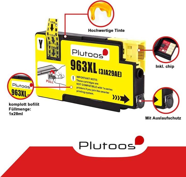 Actual product image Plutoos 963XL (M, C, Y, FC)