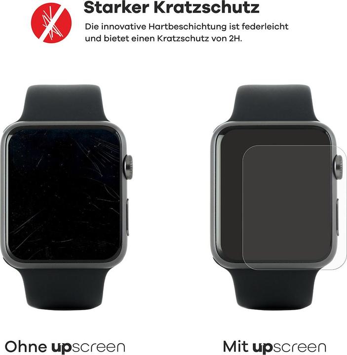 Actual product image upscreen Scratch Shield Protector (Garmin Fenix 7 Pro Solar)