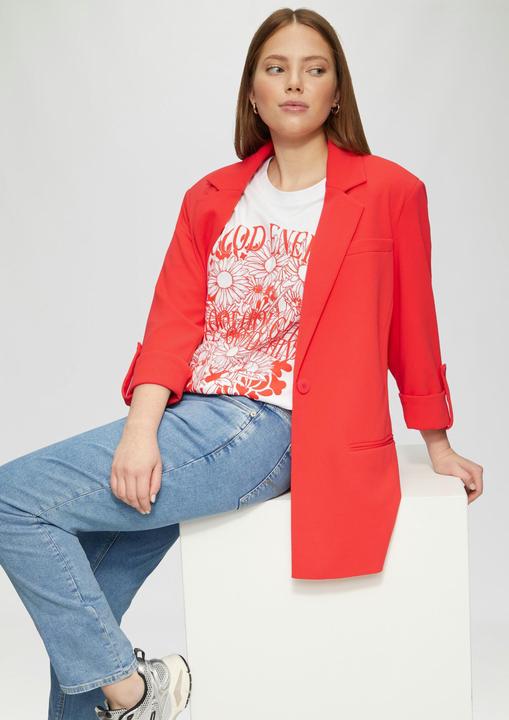 Actual product image S.Oliver Indoor-Blazer Blazer mit Reverskragen (54)