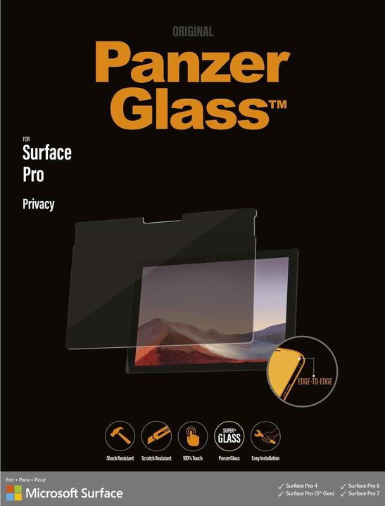 Actual product image PanzerGlass Surface Pro Display Protection + Privacy (12.30", 3 : 2)