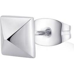 Thumbnail - Sagapo, Ohrringe, S'Agapo Steel Single Earring Snap Snp24