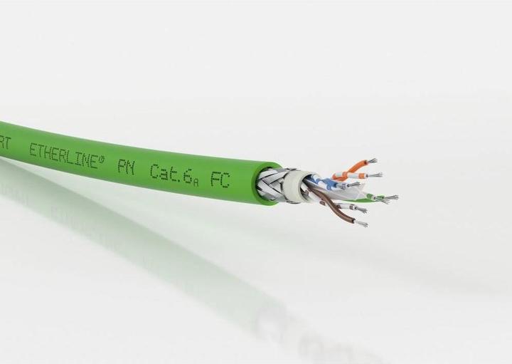 Lapp 2170586/100 Netzwerkkabel ETHERLINE® PN Grün 100 m (SF/UTP, CAT6a)