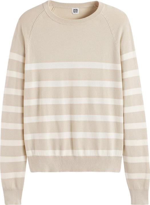 Produktbild La Redoute Collections Gestreifter Basic-Pullover (XL)