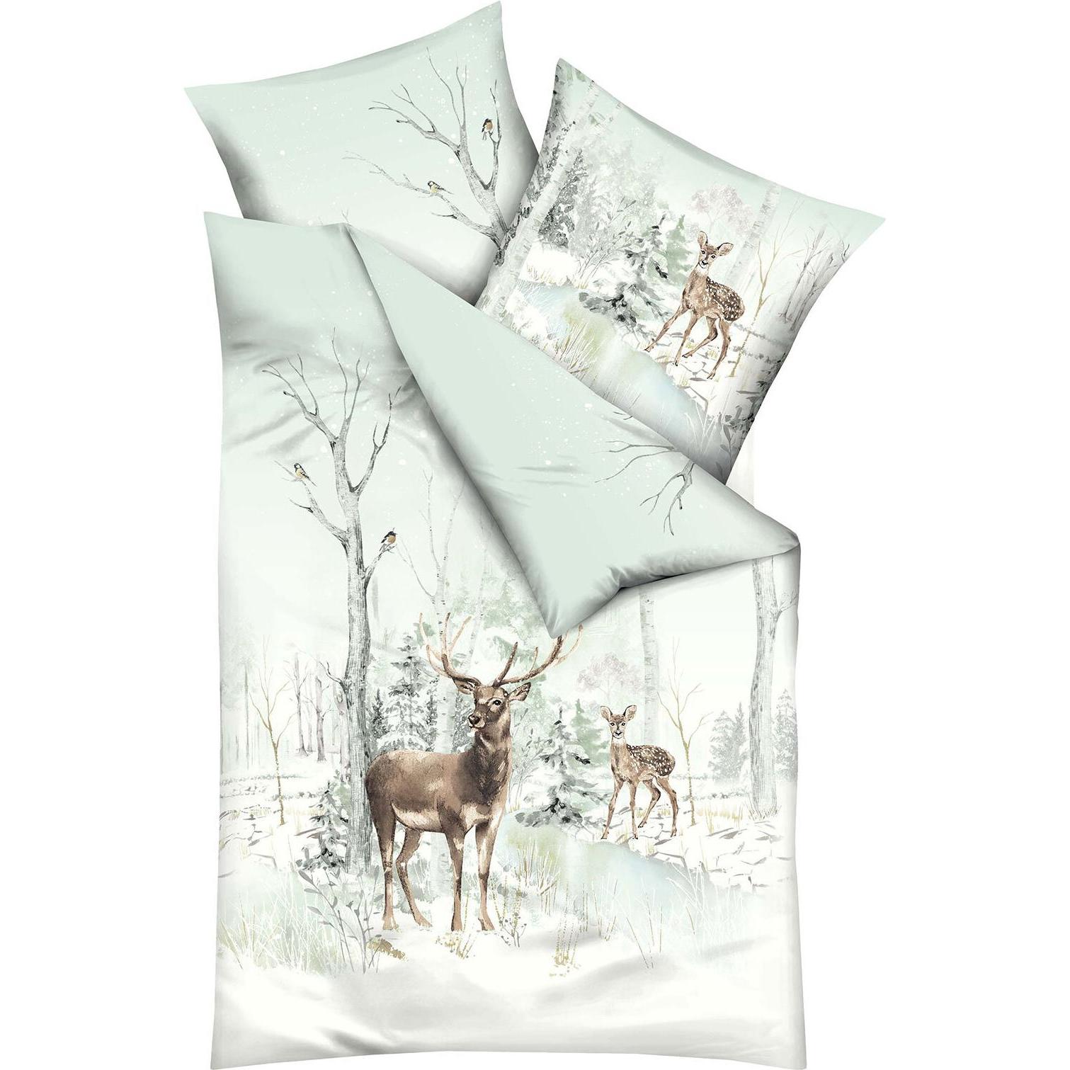 Traumschlaf, Bettwäsche, Peaceful (Bettwäsche Set, 135x200 cm + 80x80 cm)