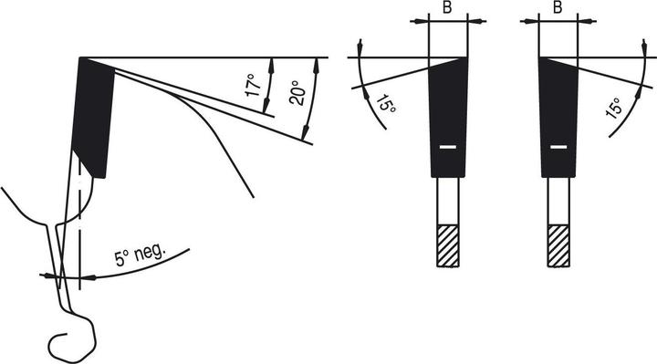 Produktbild Guhdo HW Piano plus Kappkreissägeblatt 2109 PW negativ 2109.350.31 42 W-neg.