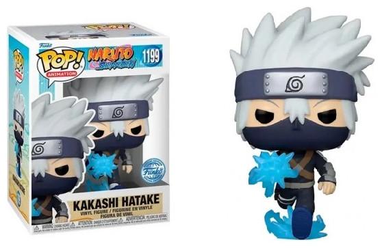 Actual product image Funko Pop! Naruto Young Kakashi (1199) GITD EXM